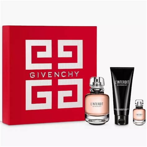 givenchy l interdit 80ml gift set|l interdit Givenchy price.